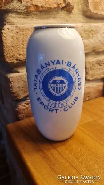 Tatabánya miner's sport club (tbsc) Hólloháza vase
