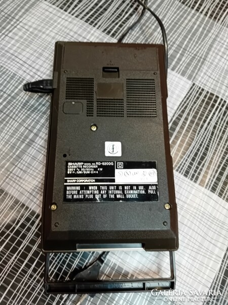 Sharp rd-620dg cassette recorder