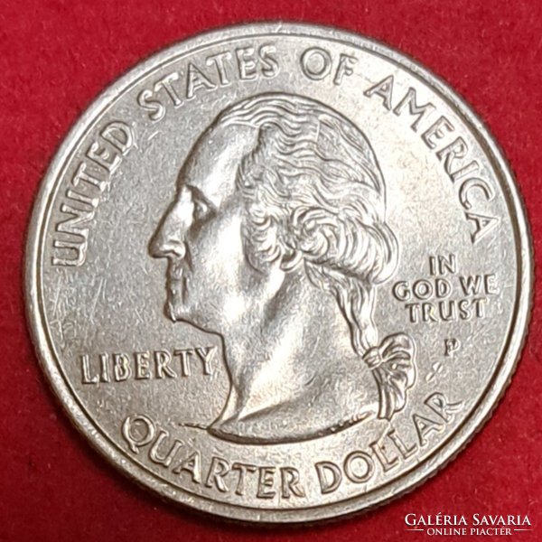 2002.  USA emlék negyed dollár (Indiana) (479)