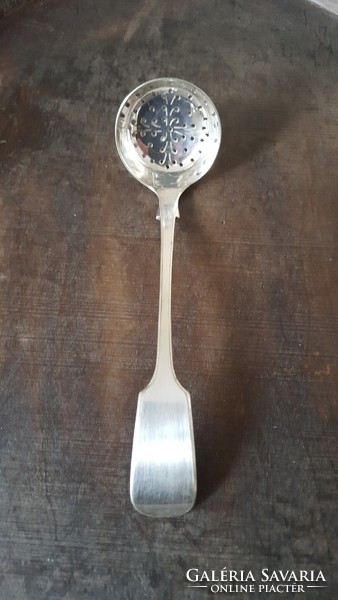 Beautiful silver-plated icing sugar spoon