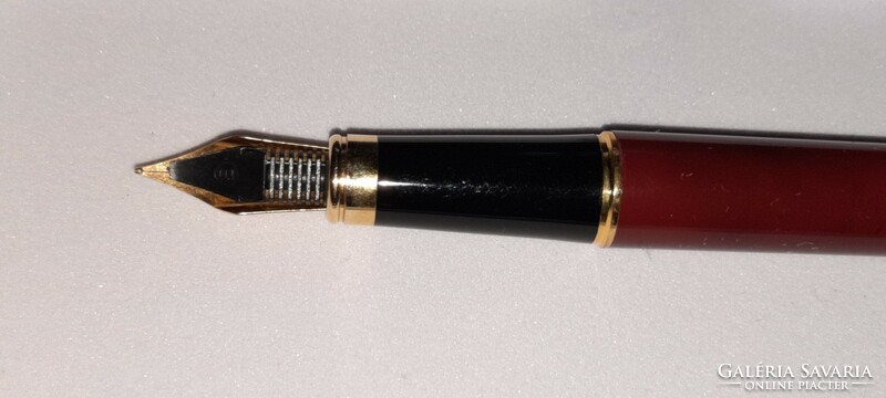 Old iridium point, fountain pen slot ballpoint pen