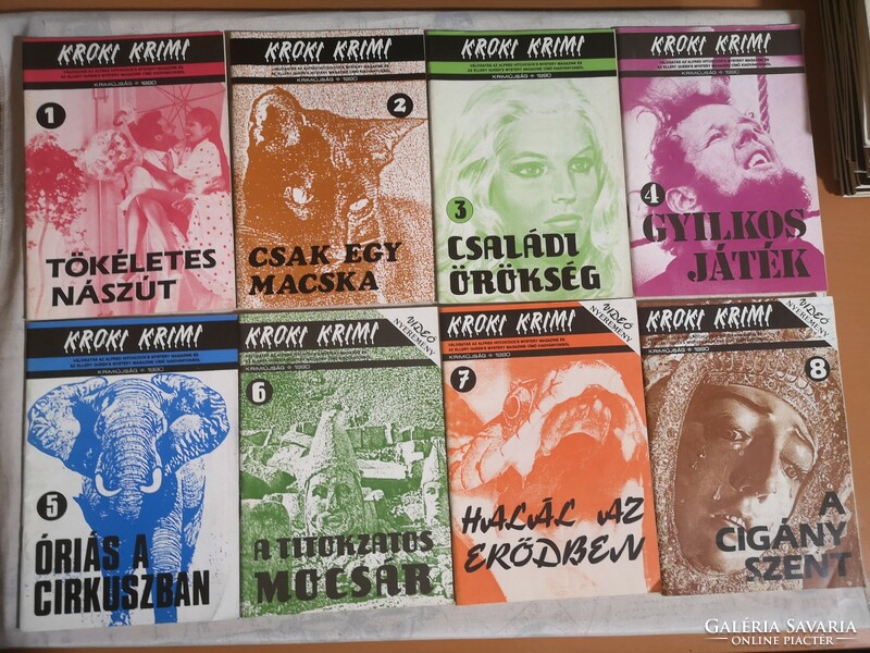 Kroki krimi 1988-1990 - A teljes sorozat (31db)