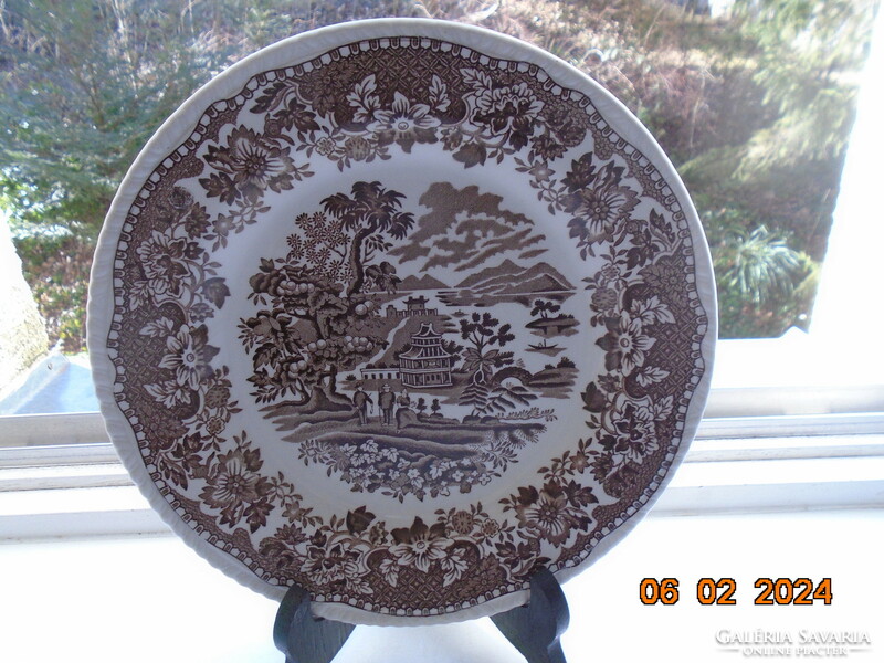 Antique English enoch 1784 ralph 1750 woods burslem plate seaforth with china pattern