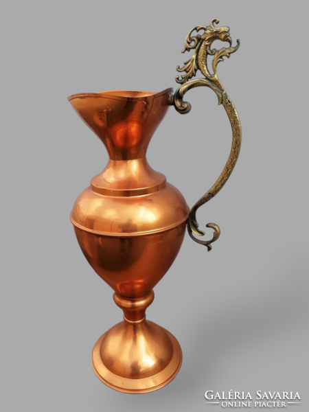 Red copper jug