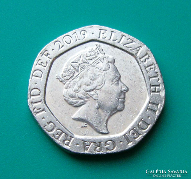 United Kingdom - 20 pence - 2019 - ii. Queen Elisabeth