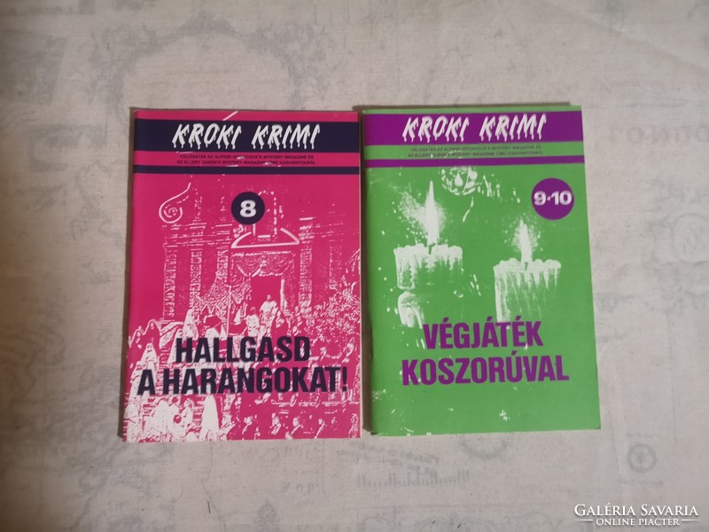 Kroki krimi 1988-1990 - A teljes sorozat (31db)