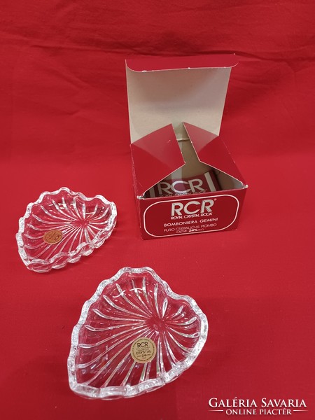 RCR kristály ékszertartó, bonbonier