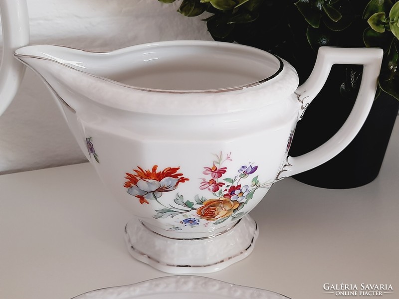Zsolnay " Éva " porcelán teáskészlet