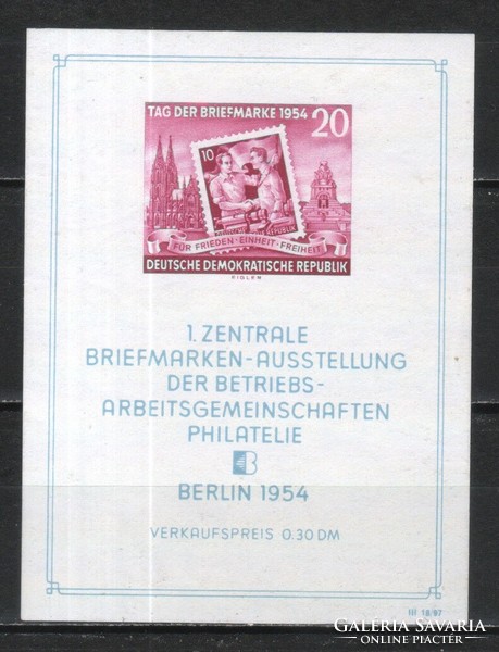 Postal cleaner ndk 1185 michel block 10 x ii 50.00 euro