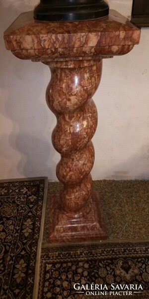 Marble column, twisted