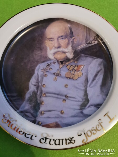 József Ferenc decorative plate wall plate
