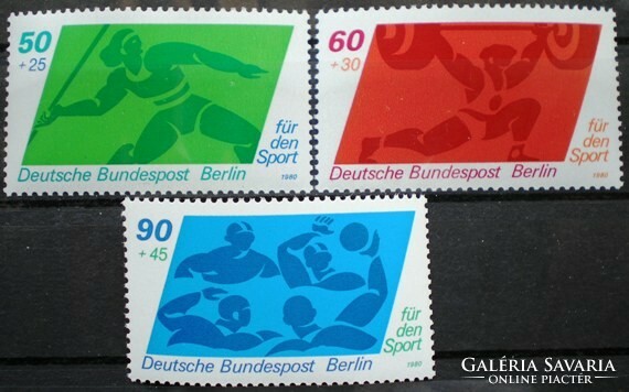 BB621-3 / Németország - Berlin 1980 Sportsegély bélyegsor postatiszta