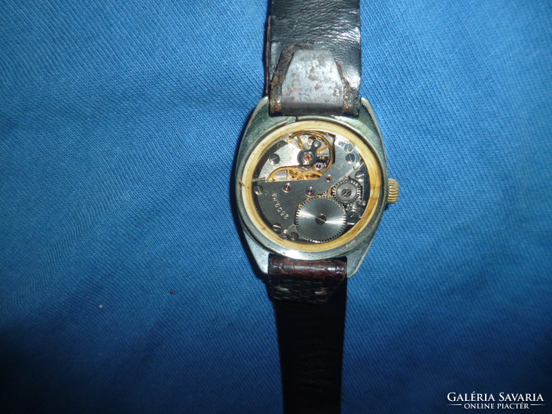 Old Soviet wind-up rocket men's watch