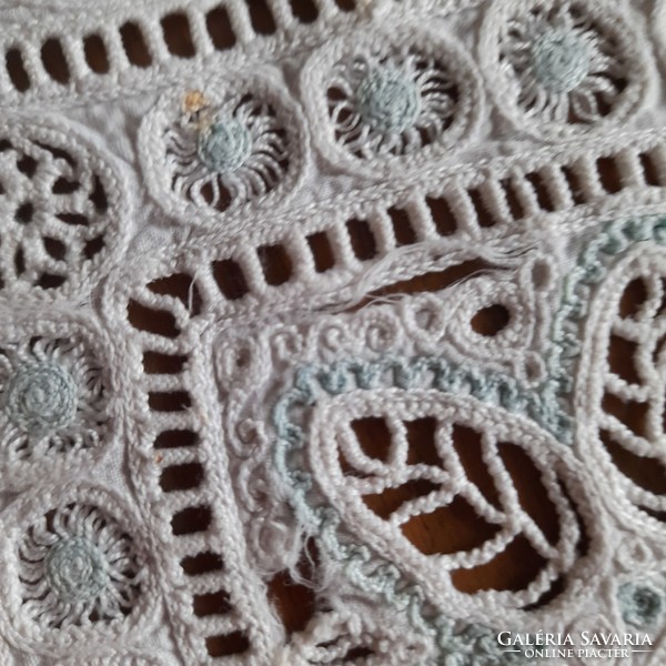 A very special antique lace tablecloth