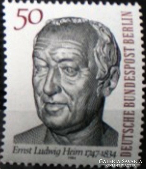 BB723 / Németország - Berlin 1984 Dr. Ernst Ludwig Heim bélyeg postatiszta