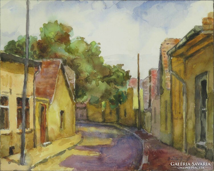 Jenő Pálla: winding street