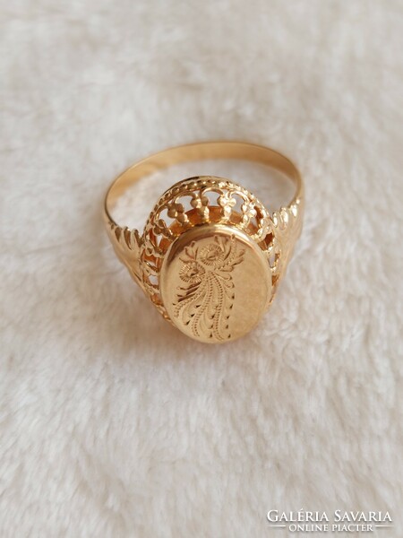 Antik arany gyűrű