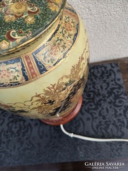 Kínai porcelán asztali lámpa  Alkudható.