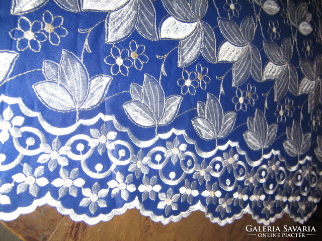 Beautiful fabric embroidered tablecloth