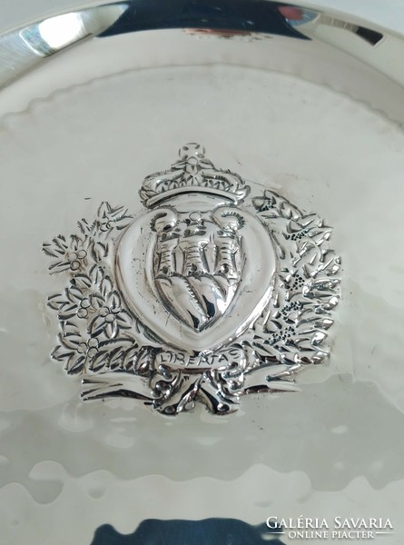 Silver San Marino decorative bowl