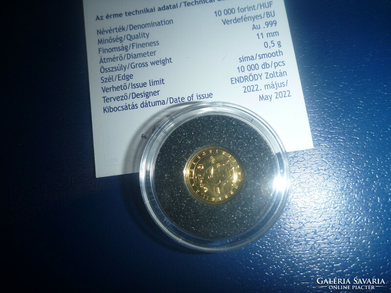Aranybulla HUF 10,000 commemorative gold coin for sale!
