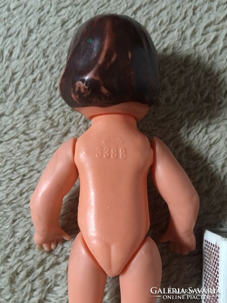 Old, retro larger size, numbered Ari rubber doll, rubber doll