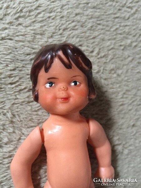 Old, retro larger size, numbered Ari rubber doll, rubber doll