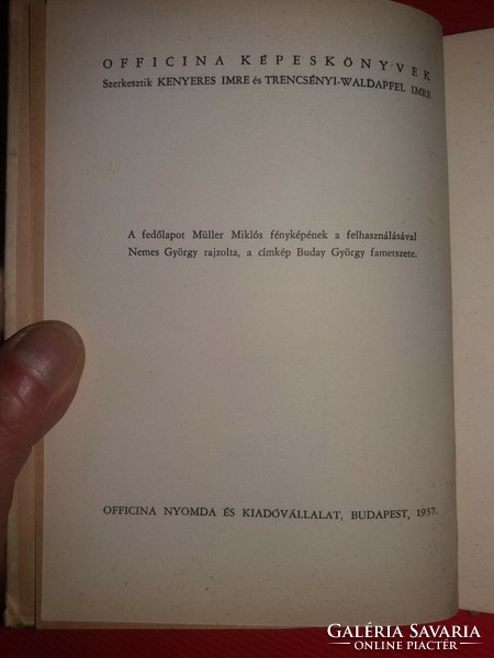 1937.Ortutay Gyula: Parasztságunk élete könyv a képek szerint OFFICINA kiadás