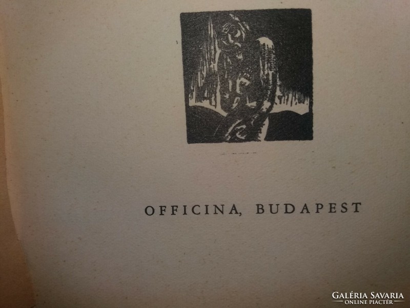 1937. Gyula Ortutay: the life of our peasantry book according to the pictures, officina edition