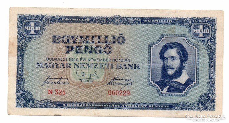 1,000,000 Pengő 1945