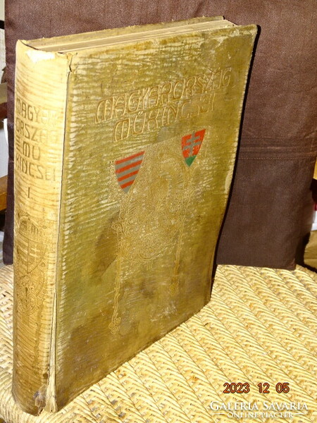 Art treasures  Hungary (historical monuments at 1896 national exhibition) decorative leather binding