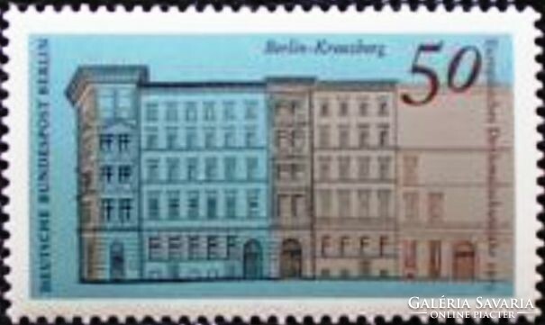 Bb508 / Germany - Berlin 1975 monument protection year stamp postal clerk