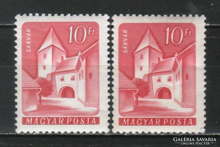 Magyar Postatiszta 5127 MPIK 1722 A- B        Kat ár. 3150 Ft.