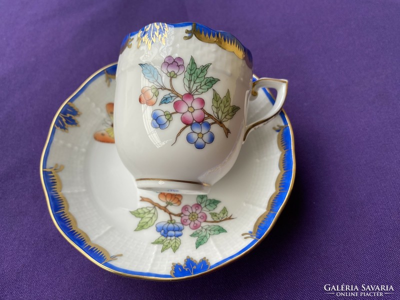 Herend victorian patterned coffee cup