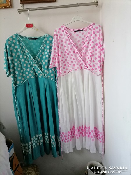 They are more beautiful than me plus size 2 pcs flashy light flannel thin summer cotton nightgown xxl xxxl 48 50 52