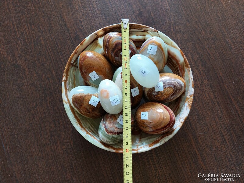 Mineral stone onyx egg e