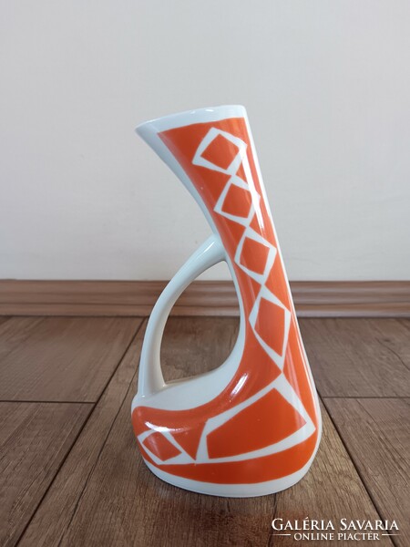 Régi Lengyel Bogucice modern porcelán váza