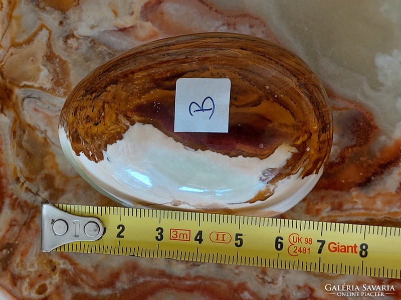 Mineral stone onyx egg b