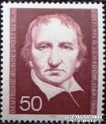 Bb482 / Germany - Berlin 1975 gottfried schadow stamp postal clerk