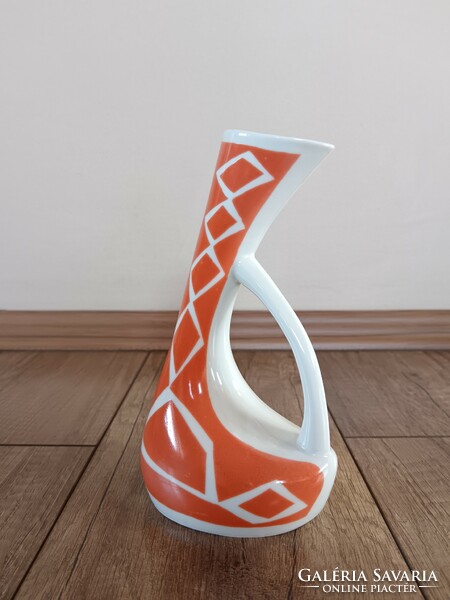 Régi Lengyel Bogucice modern porcelán váza