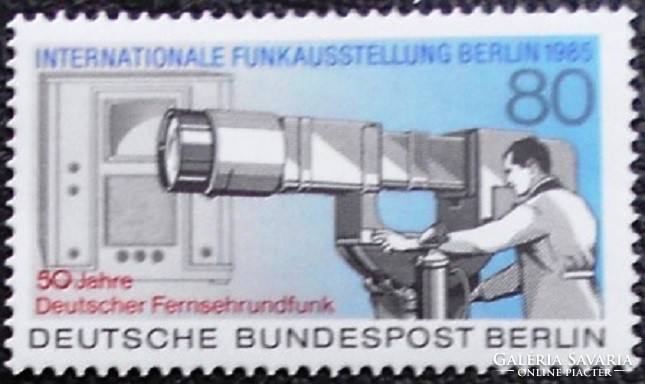 BB741 / Németország - Berlin 1985 Televíziós Kiállítás bélyeg postatiszta