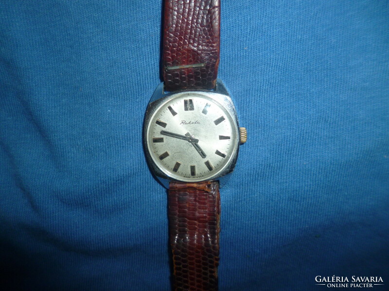 Old Soviet wind-up rocket men's watch