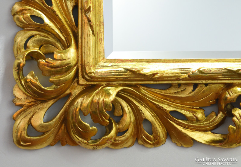 Gilded Florentine mirror