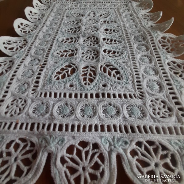 A very special antique lace tablecloth