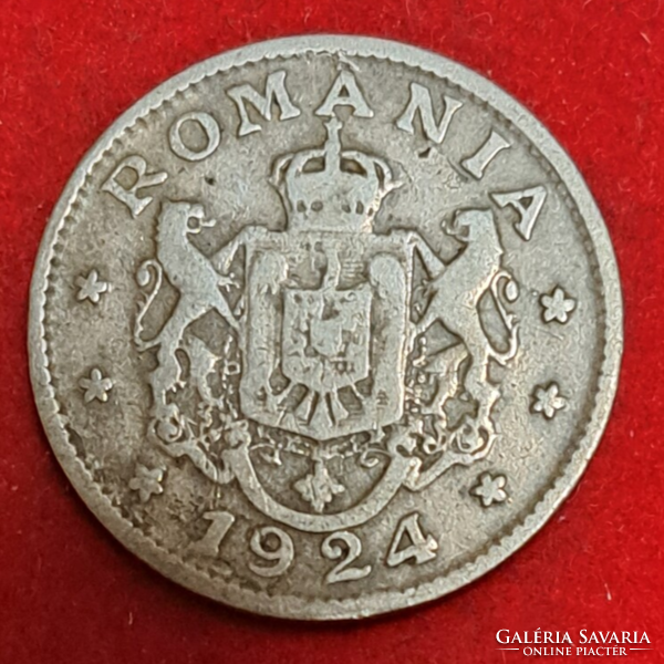 1924. 1 Romanian Leu (777)