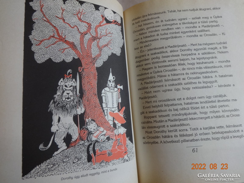 L. Frank Baum: Óz, a csodák csodája - mesekönyv Róna Emy illusztrációival