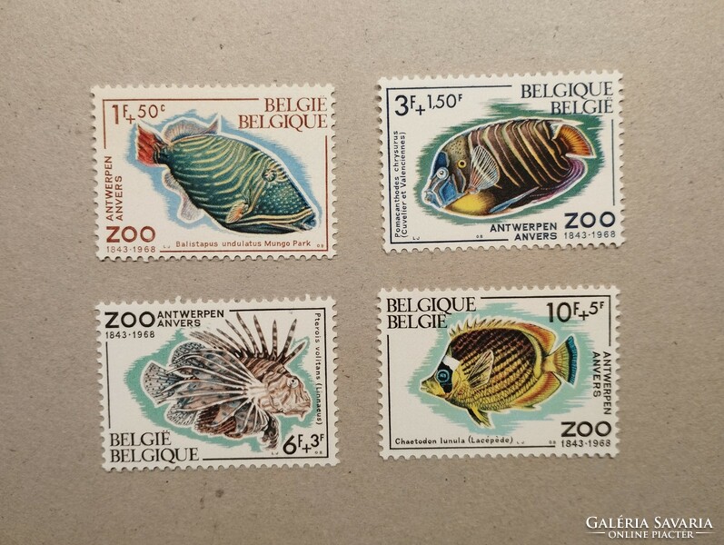 Belgium fauna, fishes 1968