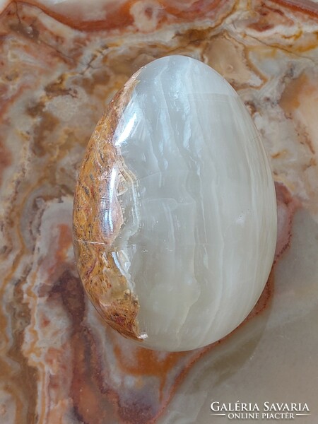 Mineral stone onyx egg e