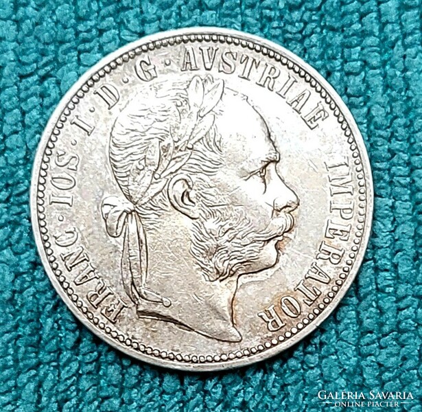 Ferencz József ezüst 1 Florin 1886