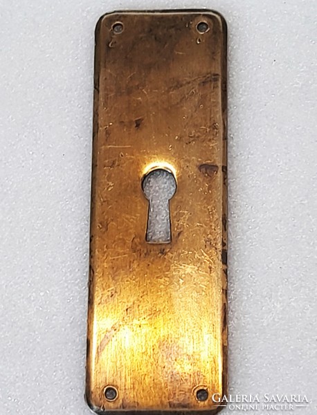 Antique copper lock tag for furniture